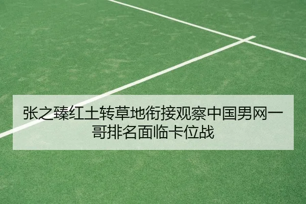 张之臻红土转草地衔接观察中国男网一哥排名面临卡位战 | Dōyú